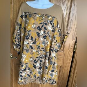 Linen top Made in Italy, Size 3 X